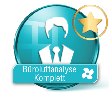 Raumluftanalyse Büro Komplett  Raumluftanalyse Büro Komplett