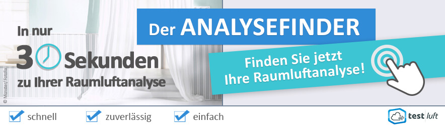 Raumluftmessung - Analysefinder Raumluftmessung - Analysefinder